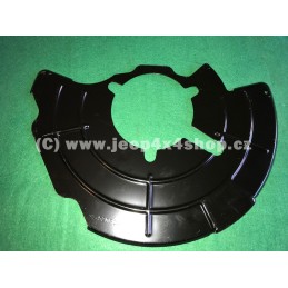 štít pravé kotoučové brzdy...